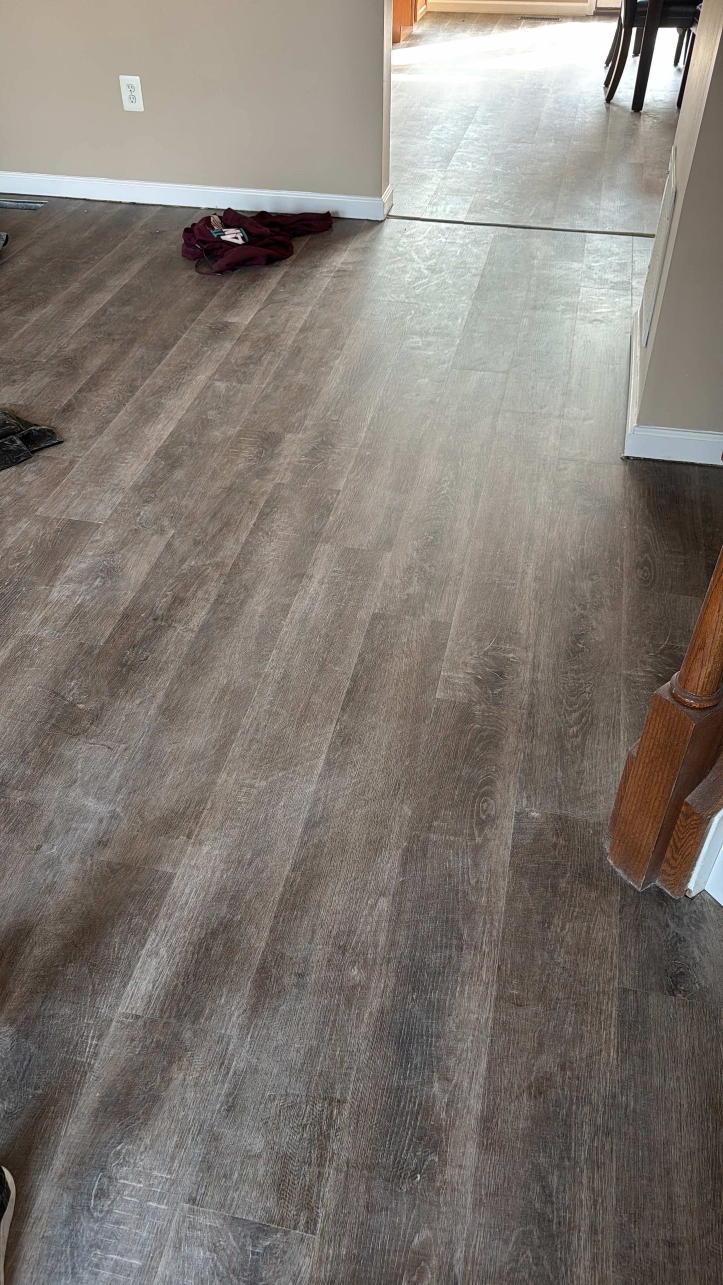 Rustic Walnut Vinyl SPC Flooring